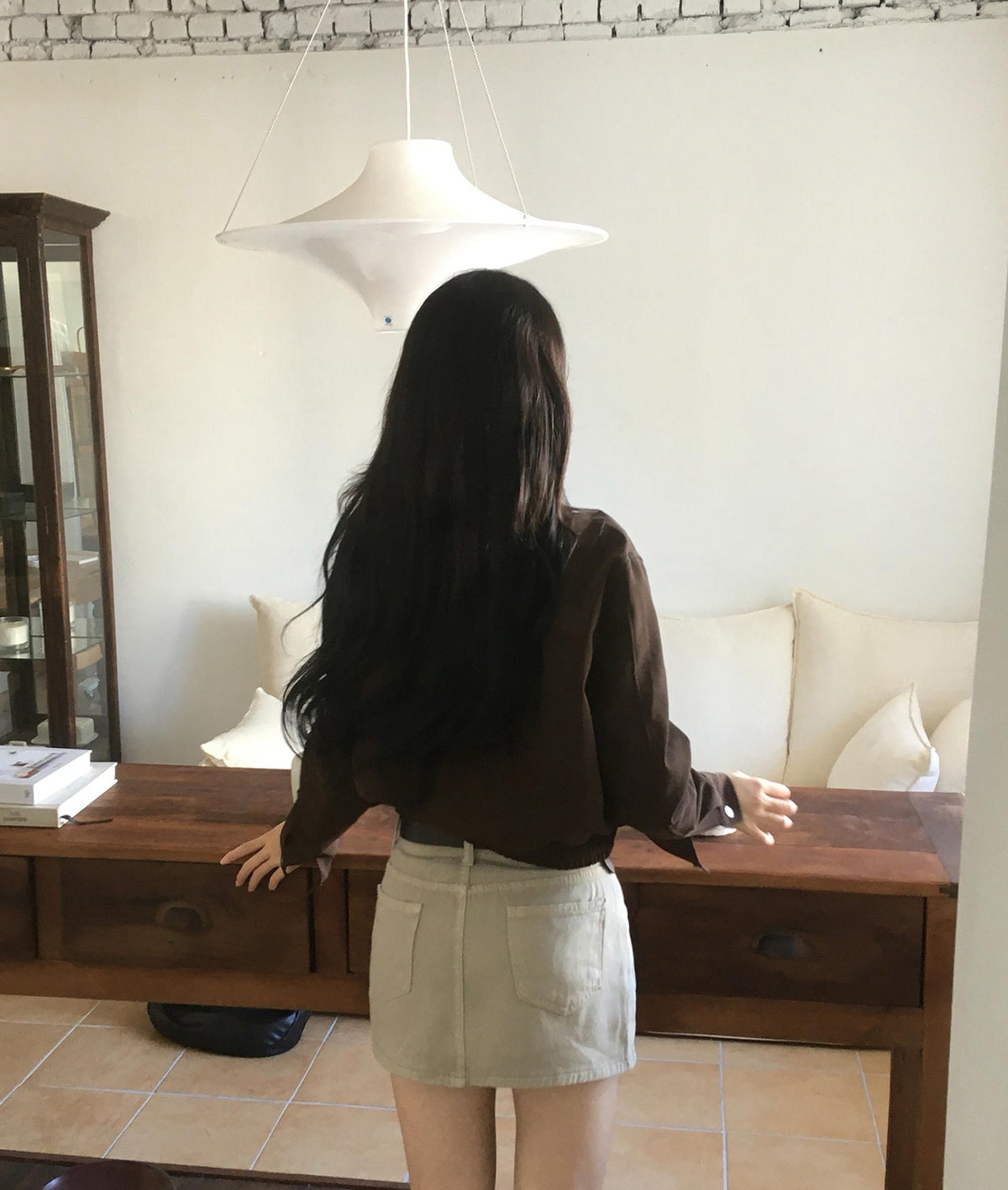 💕韓系東大門美拉德仿鹿皮絨短版夾克