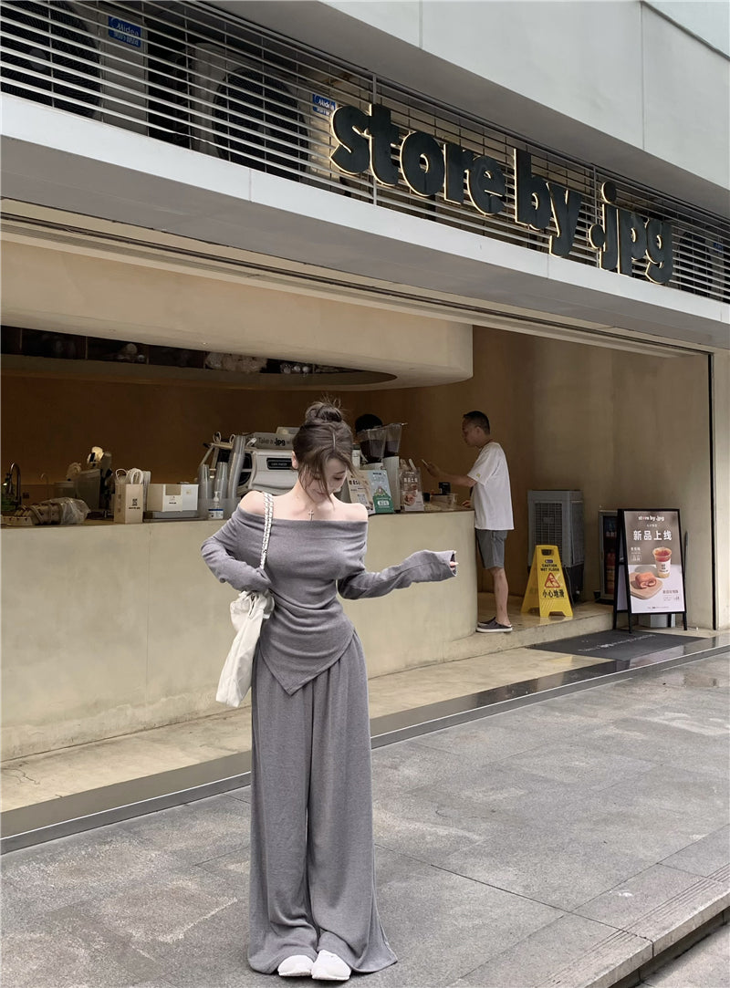 💕早春絕美氣質懶人一整套穿搭套裝