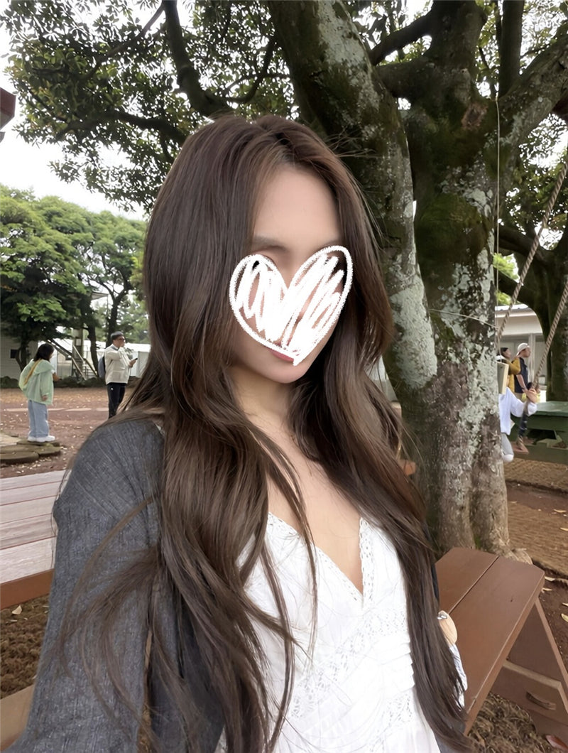 💕少女坑條理肌感針織開衫+蕾絲吊帶裙兩件套