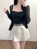 💕韓系chic蕾絲性感美背吊帶