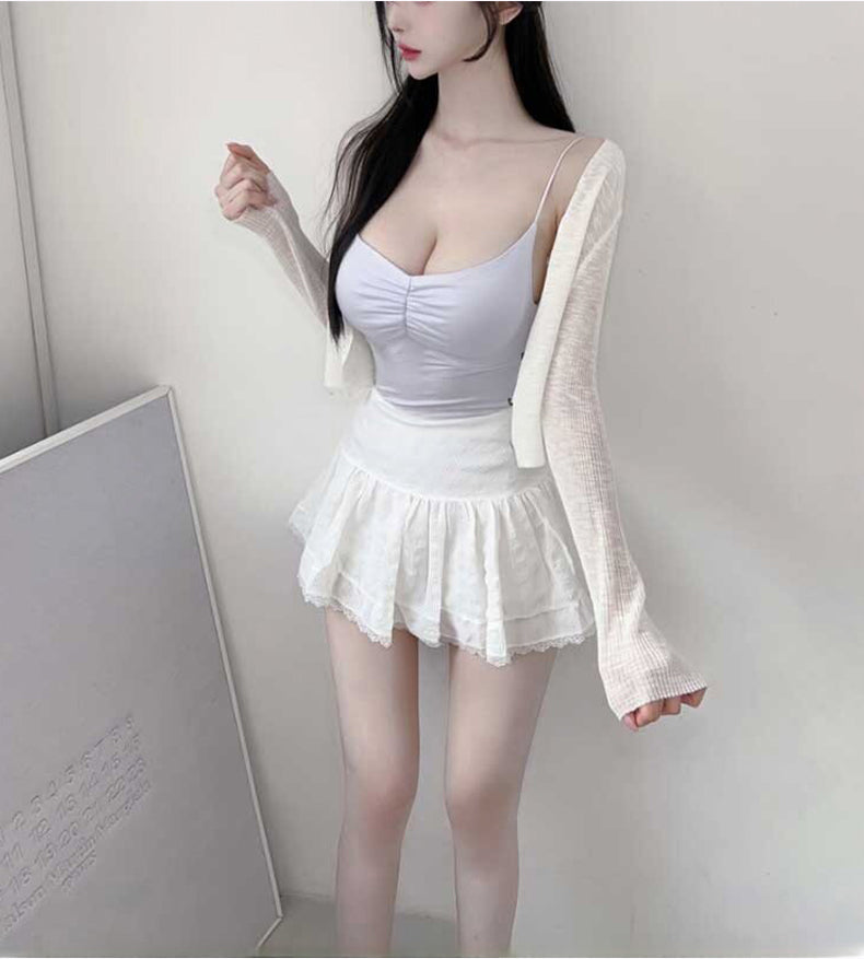 💕溫柔性感純御鬆弛風薄款防曬小開衫