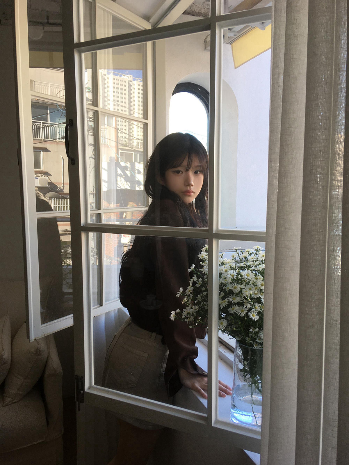 💕韓系東大門美拉德仿鹿皮絨短版夾克