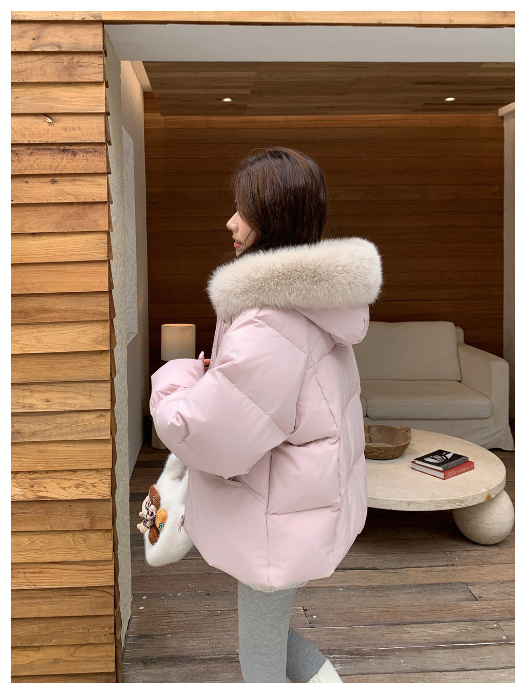 💕冬天必備保暖短款羽絨外套