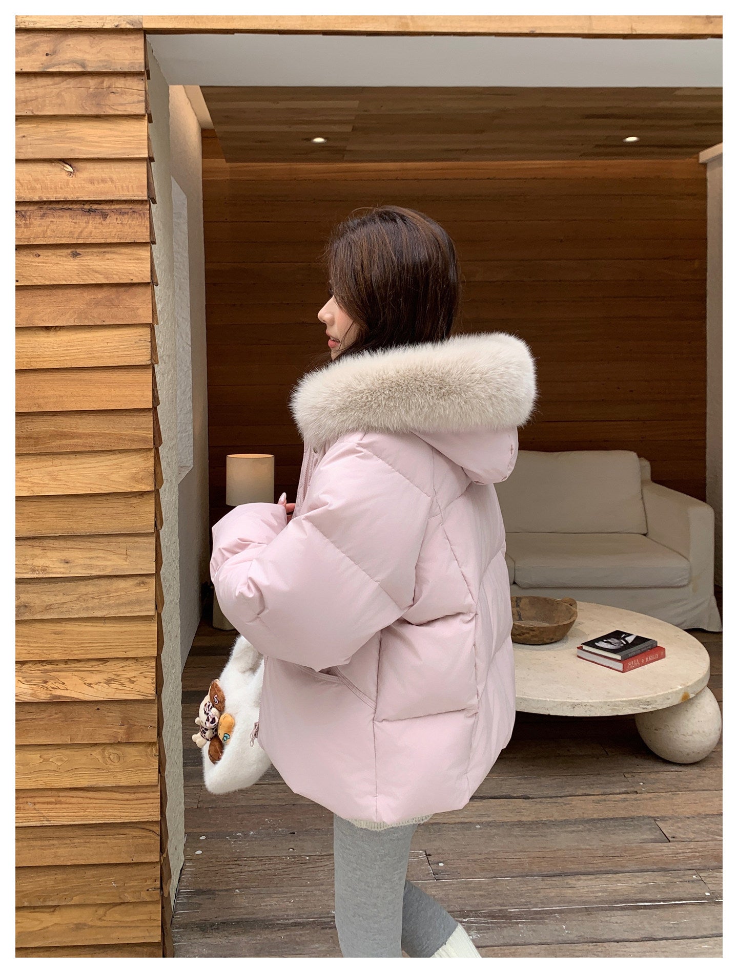 💕冬天必備保暖短款羽絨外套