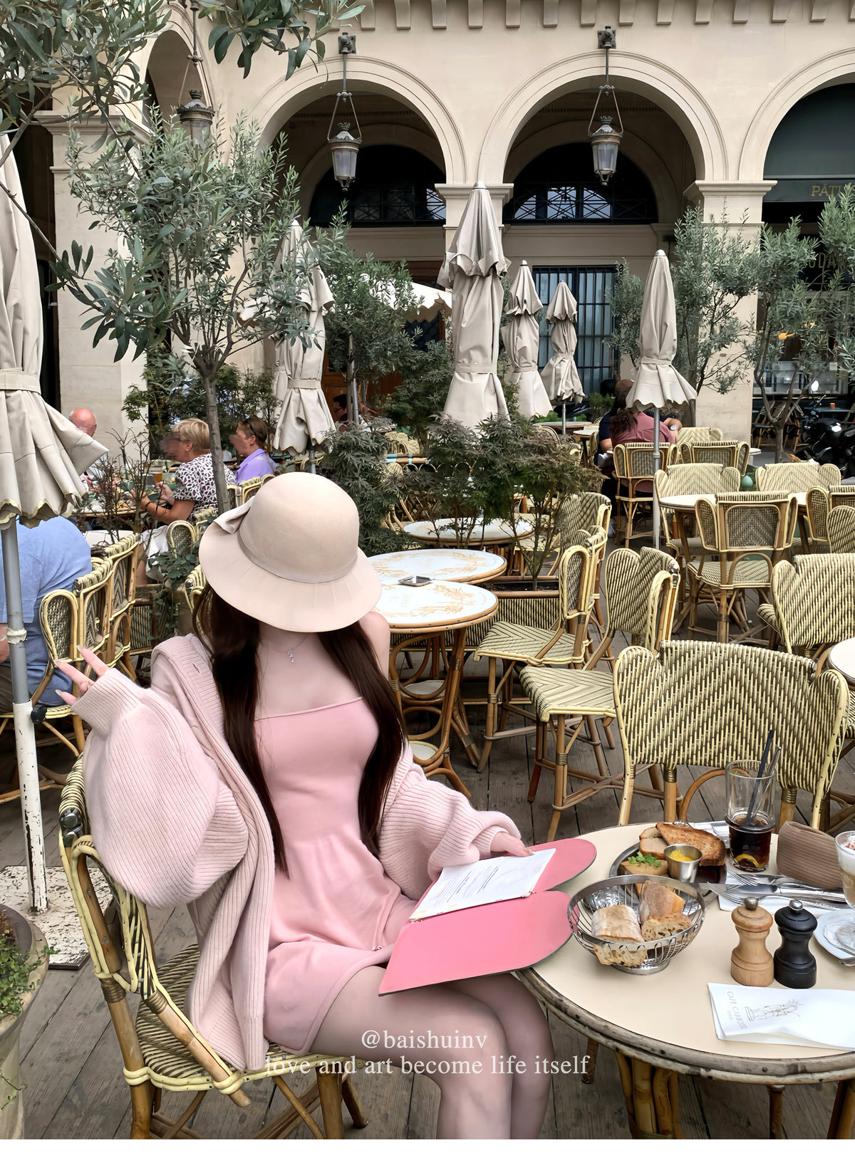 💕chic韓系溫柔慵懶連帽針織開衫吊帶裙兩件套