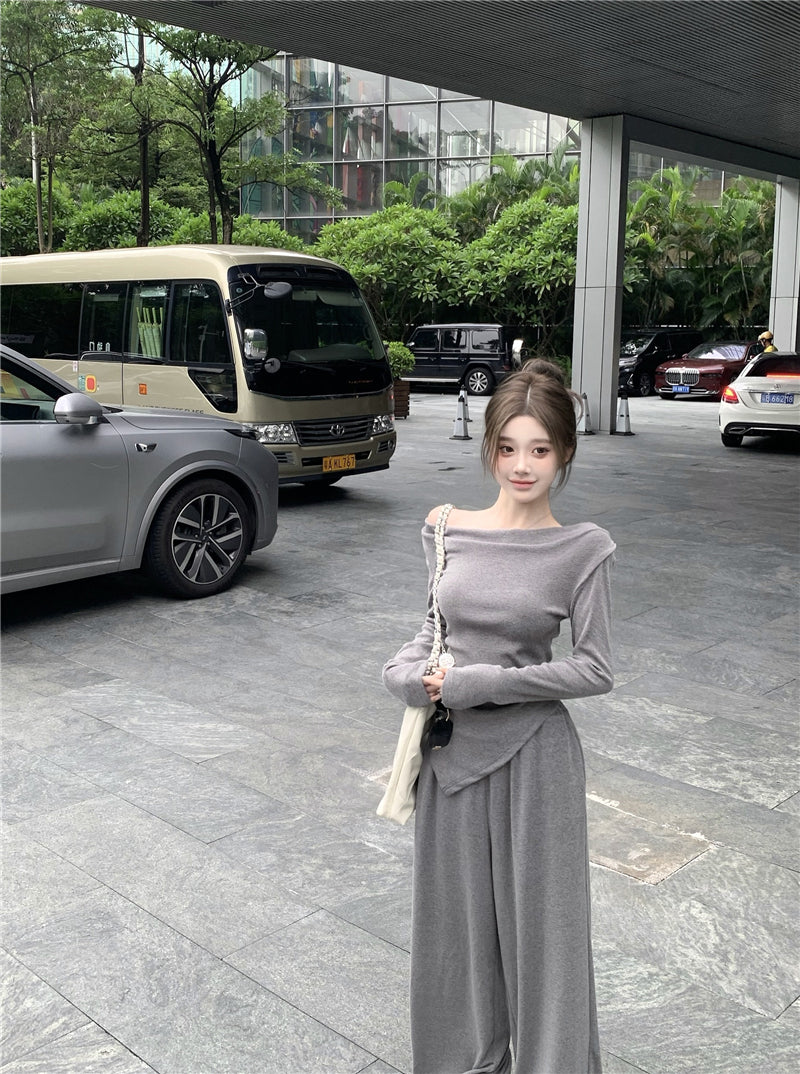 💕早春絕美氣質懶人一整套穿搭套裝