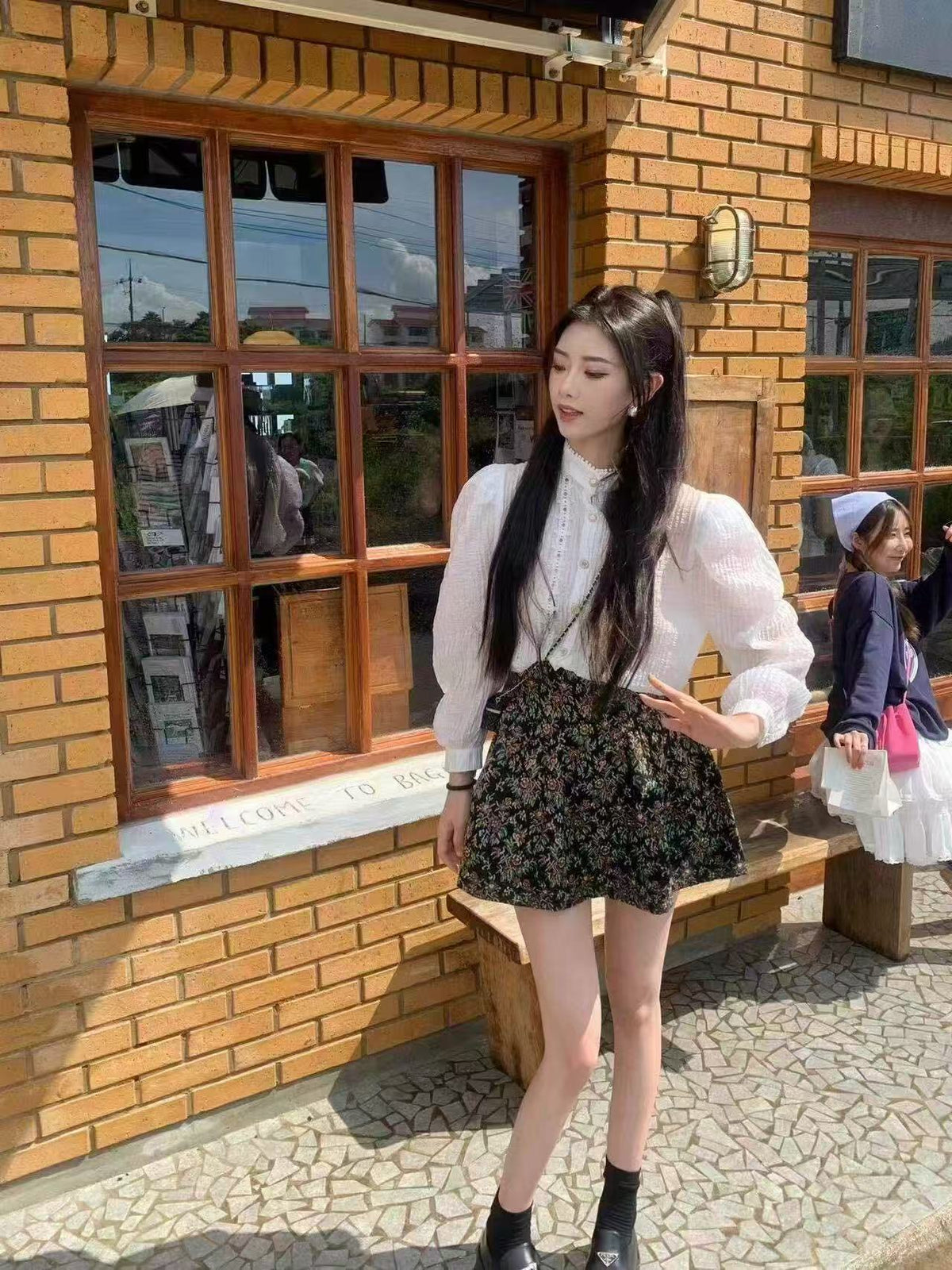 💕約會必備整套韓系OOTD穿搭兩件套