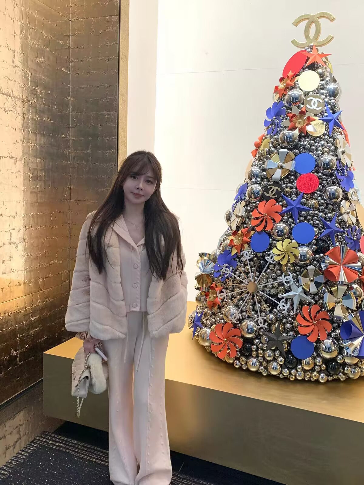 💕春日top麻花海軍領針織開衫套裝