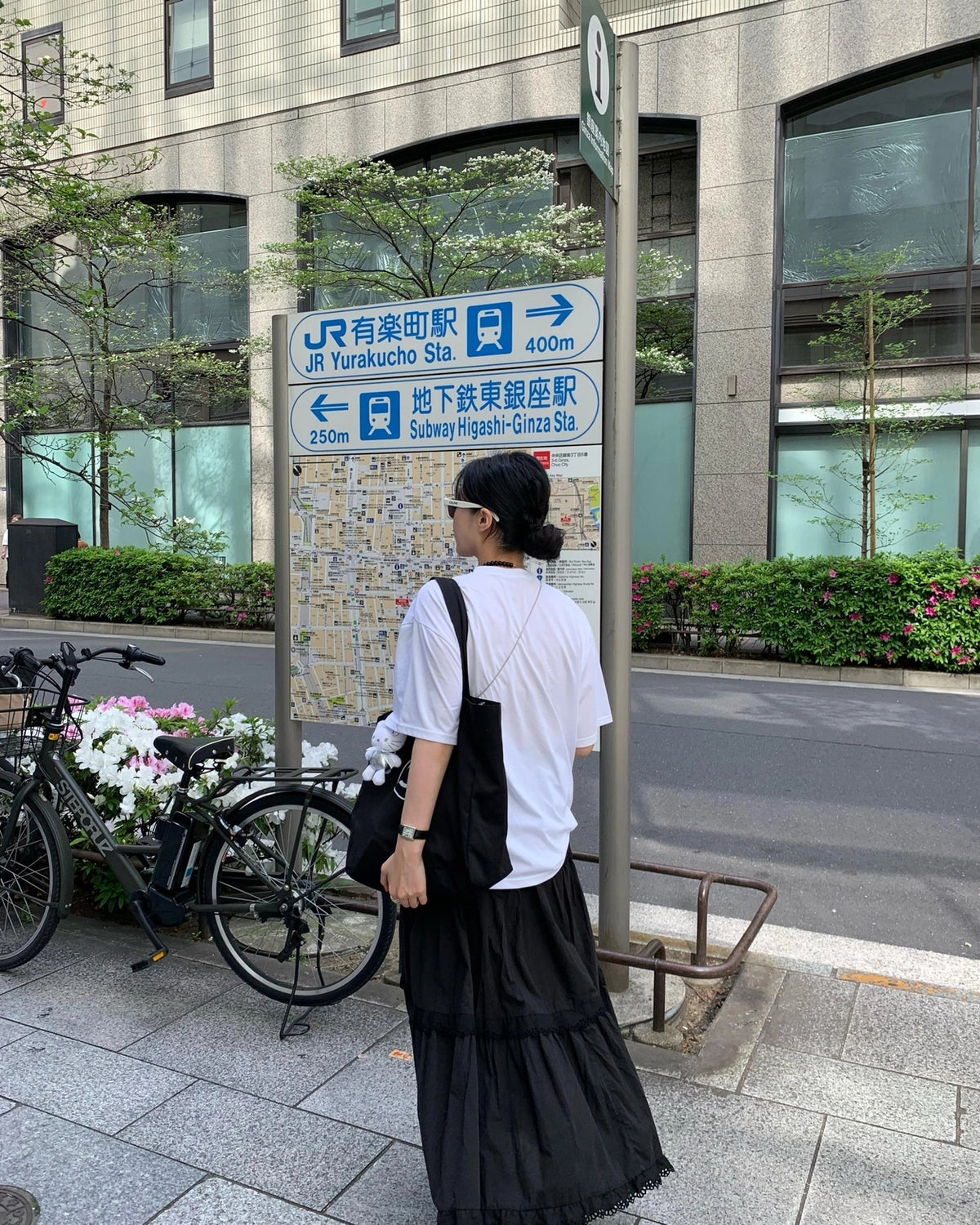 💕韓系東大門復古高腰拼接蕾絲邊蛋糕休閒長裙