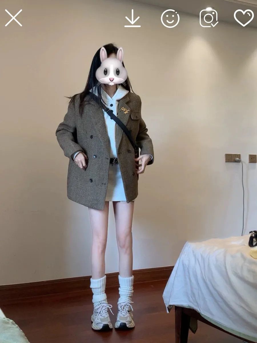 💕韓系氣質溫柔小個子西裝外套