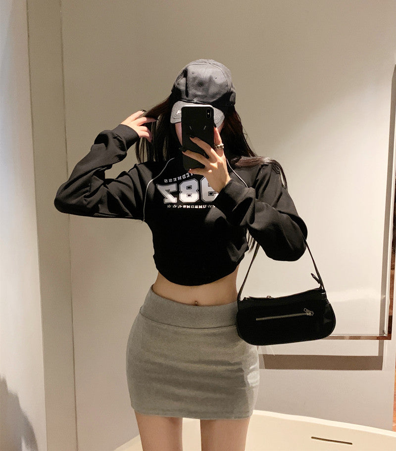 💕百搭必備顯瘦彈力氣質包臀短裙