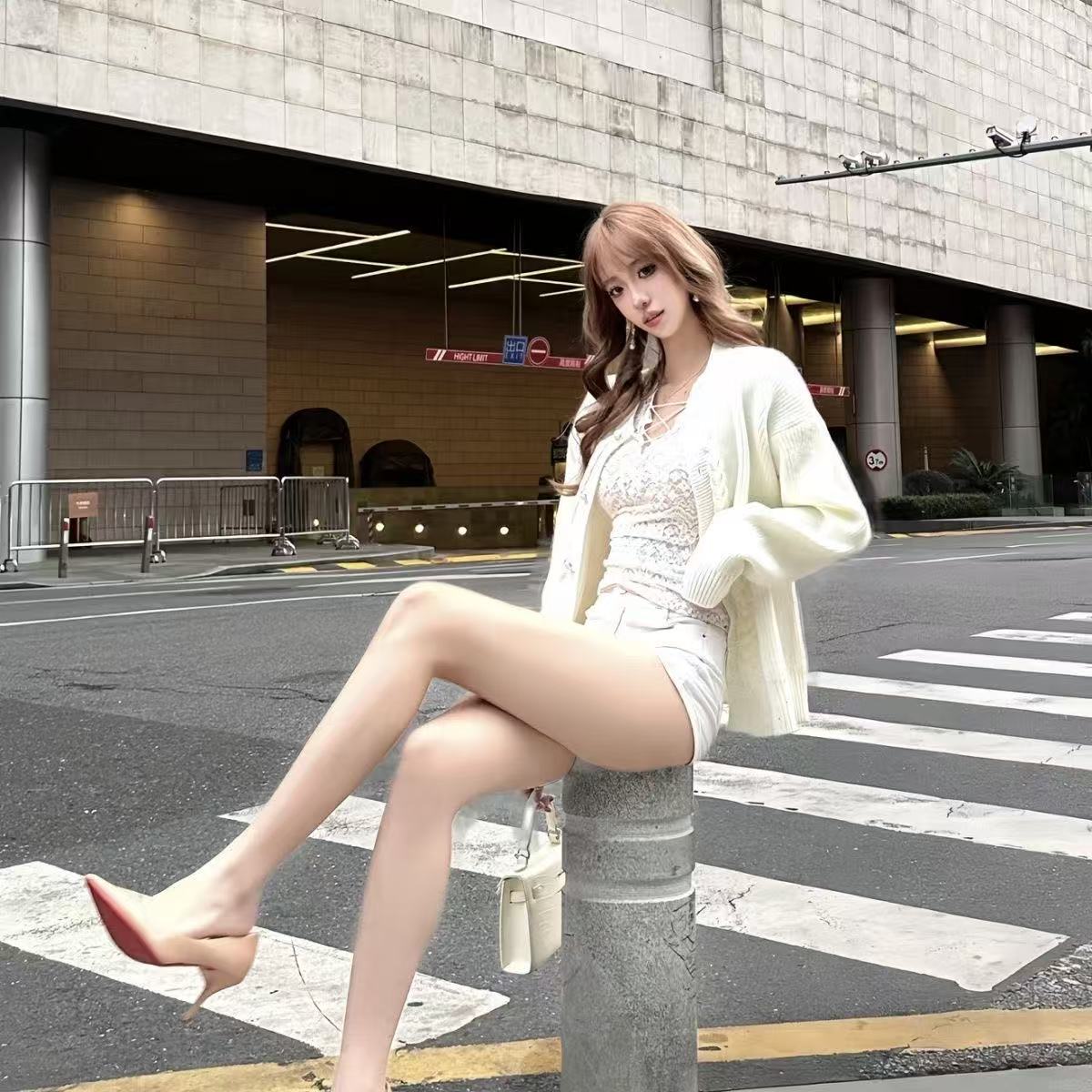 💕韓版慵懶輕奢針織麻花毛衣外套