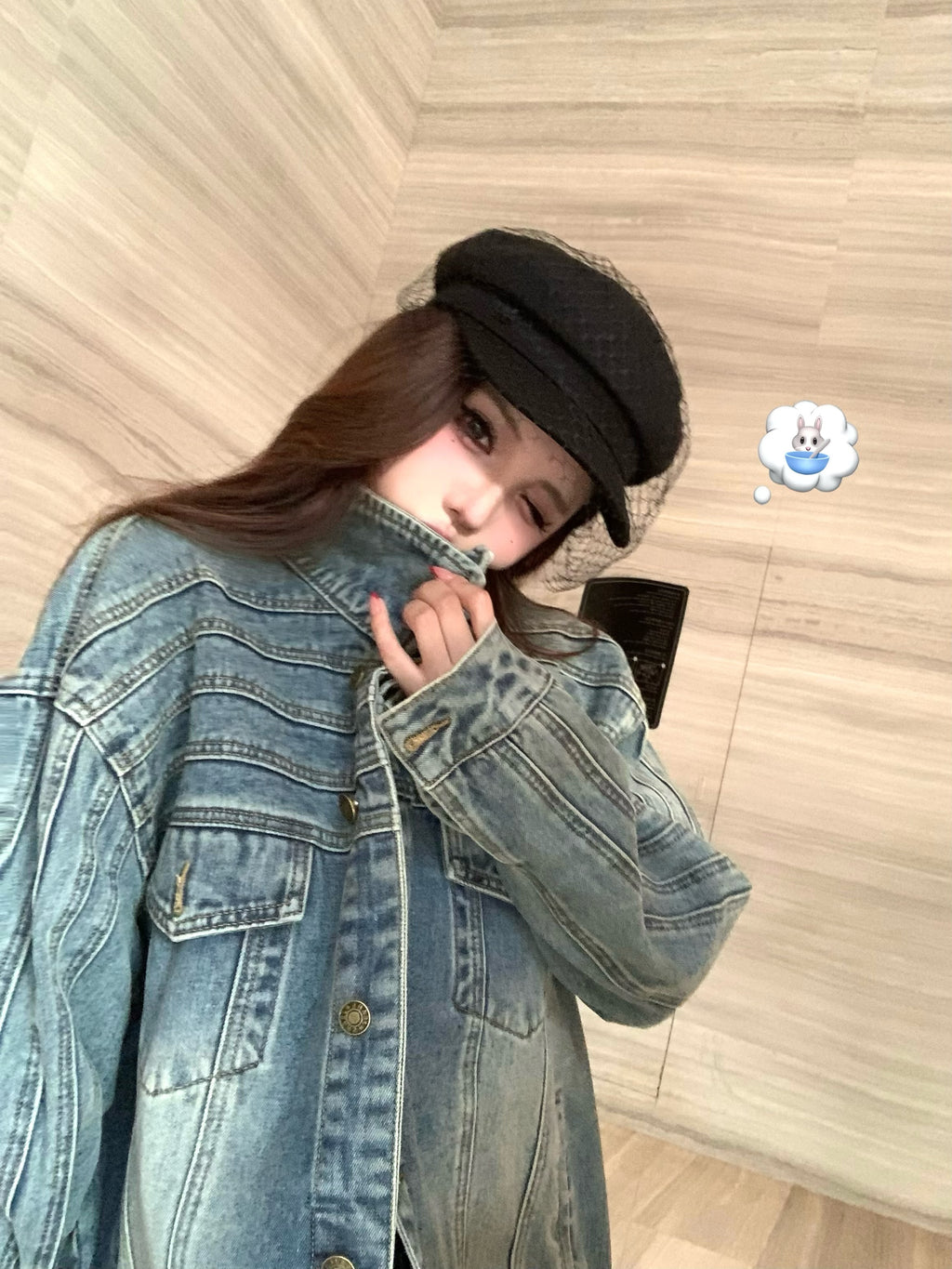 💕秋季小眾百搭牛仔外套