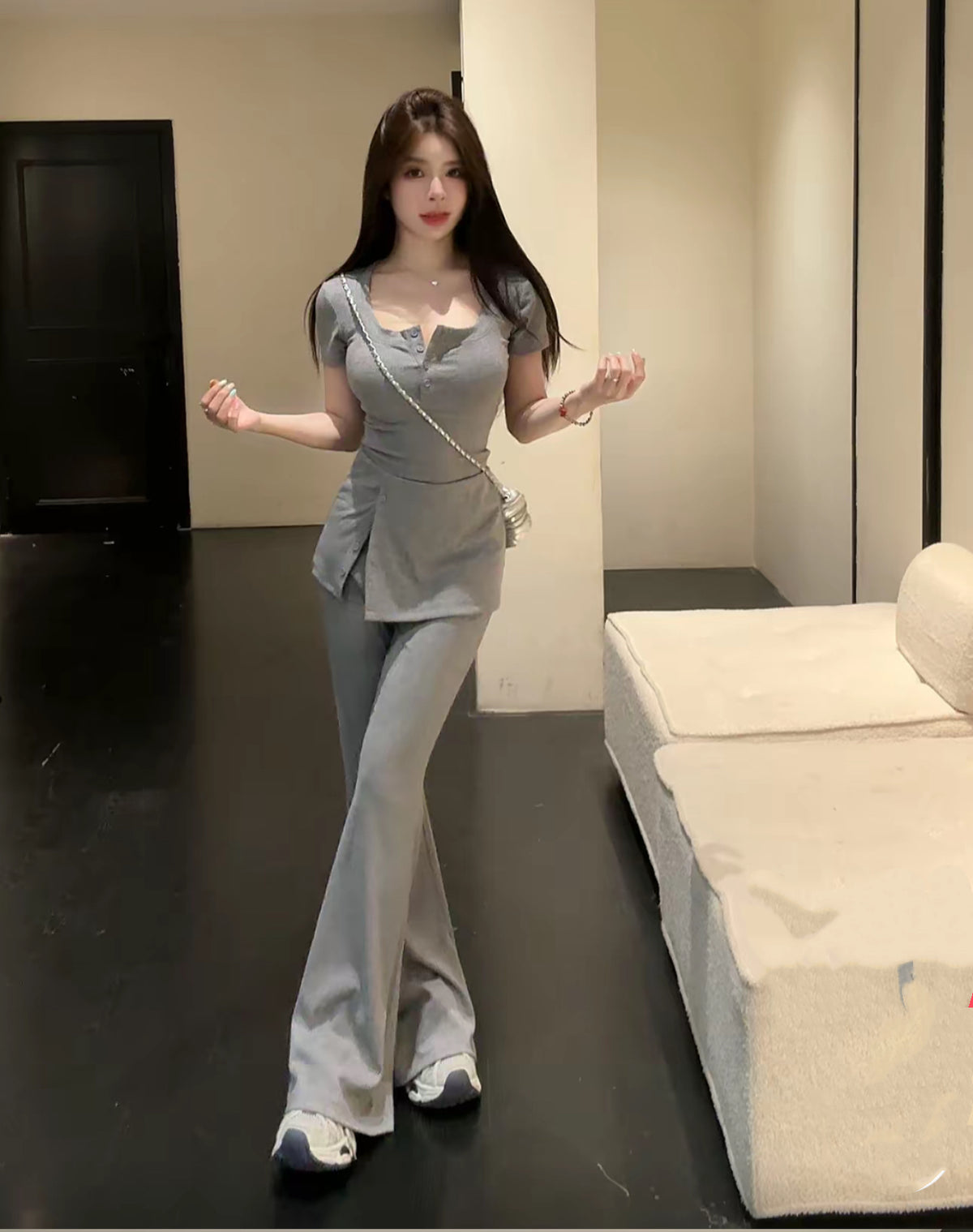 💕春季溫柔慵懶休閒氣質套裝