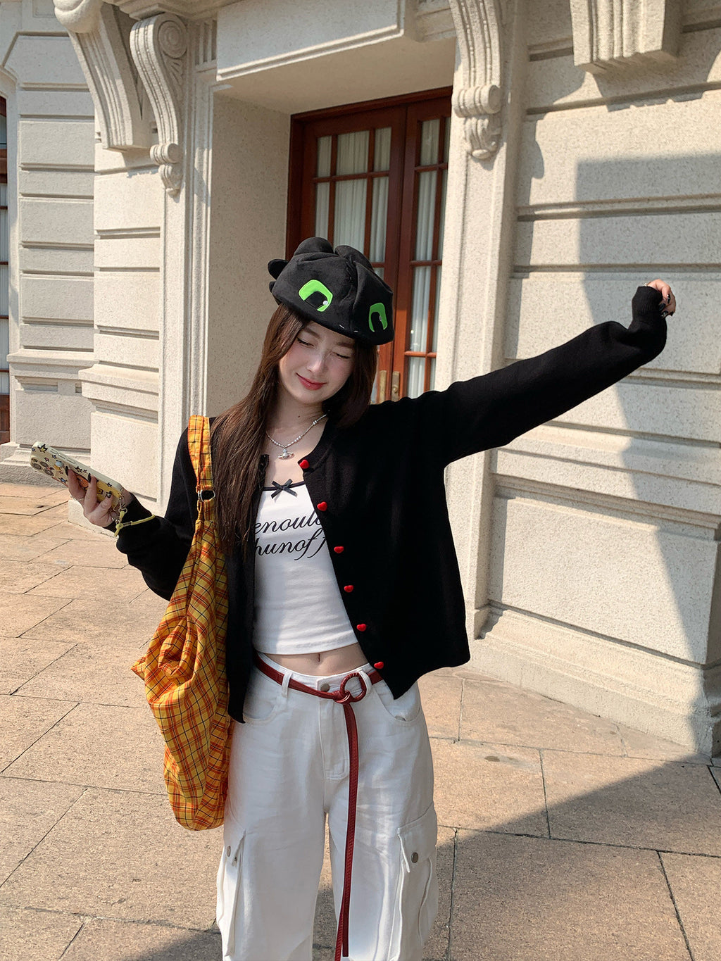 💕春夏可愛百搭簡約復古開衫
