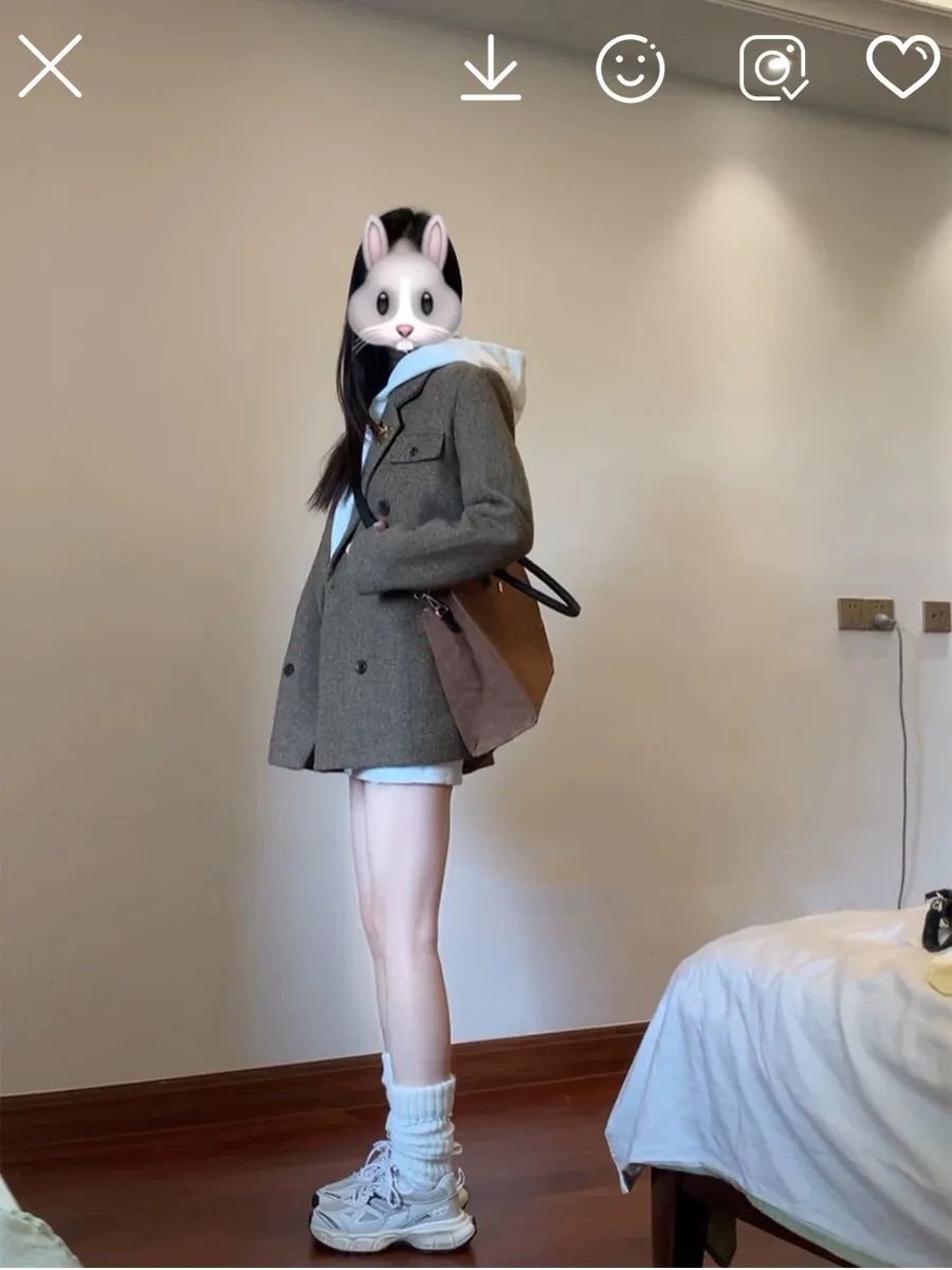 💕韓系氣質溫柔小個子西裝外套