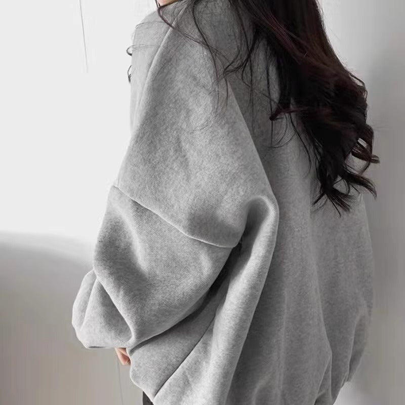 💕簡約休閒圓領大學衛衣