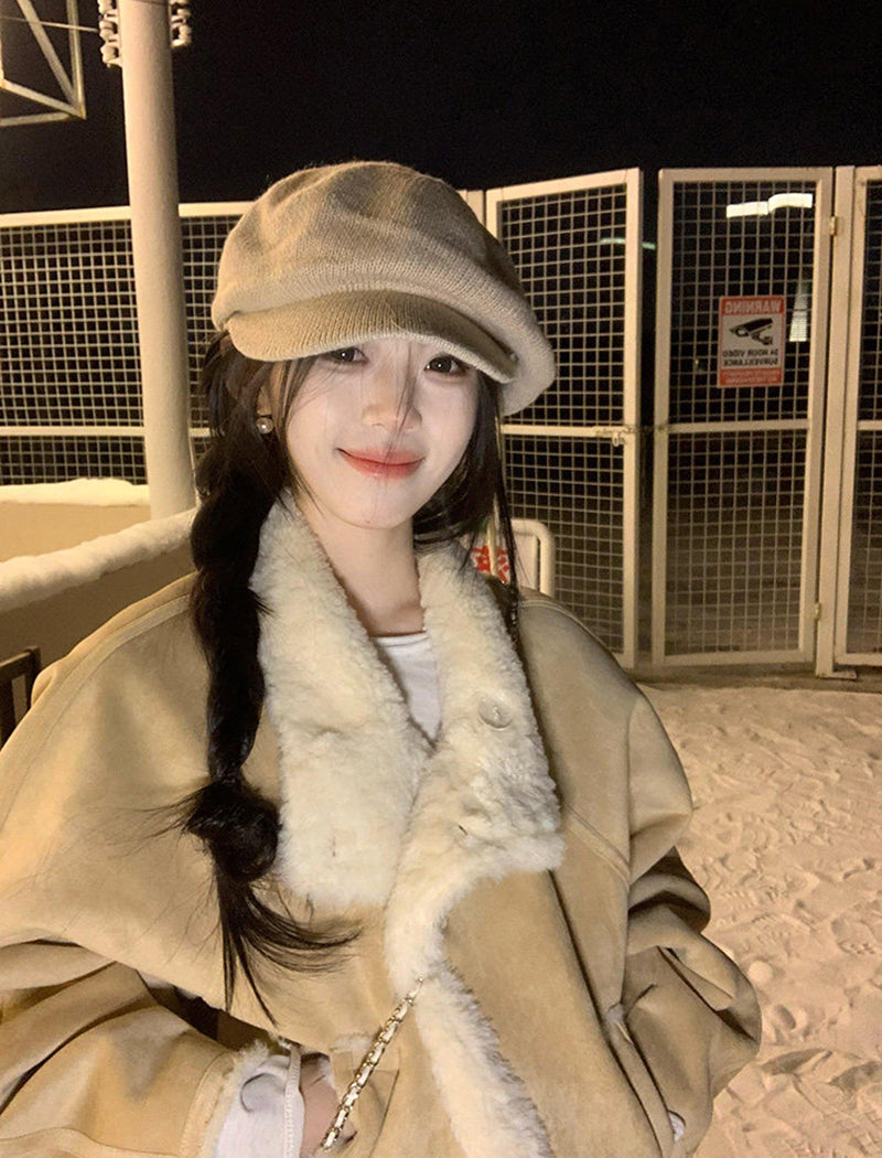 💕減齡百搭高級感保暖加厚開衫外套