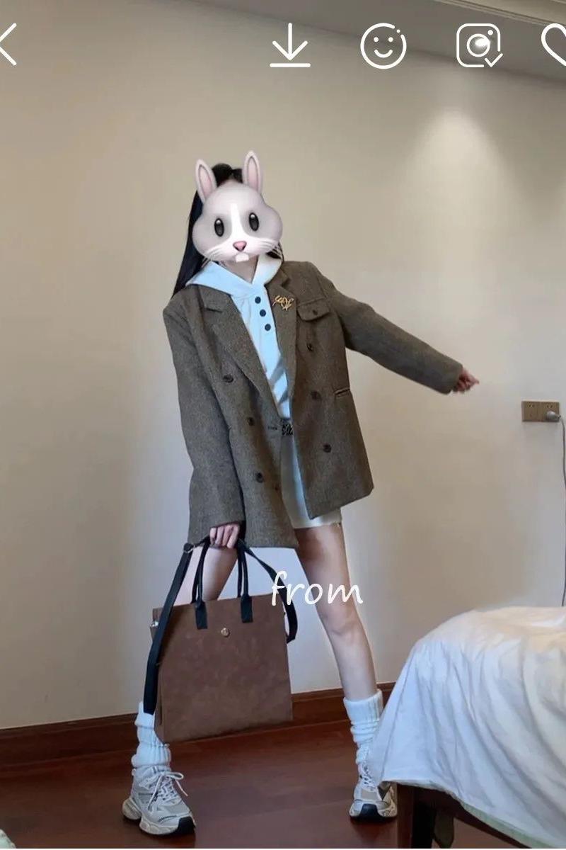 💕韓系氣質溫柔小個子西裝外套